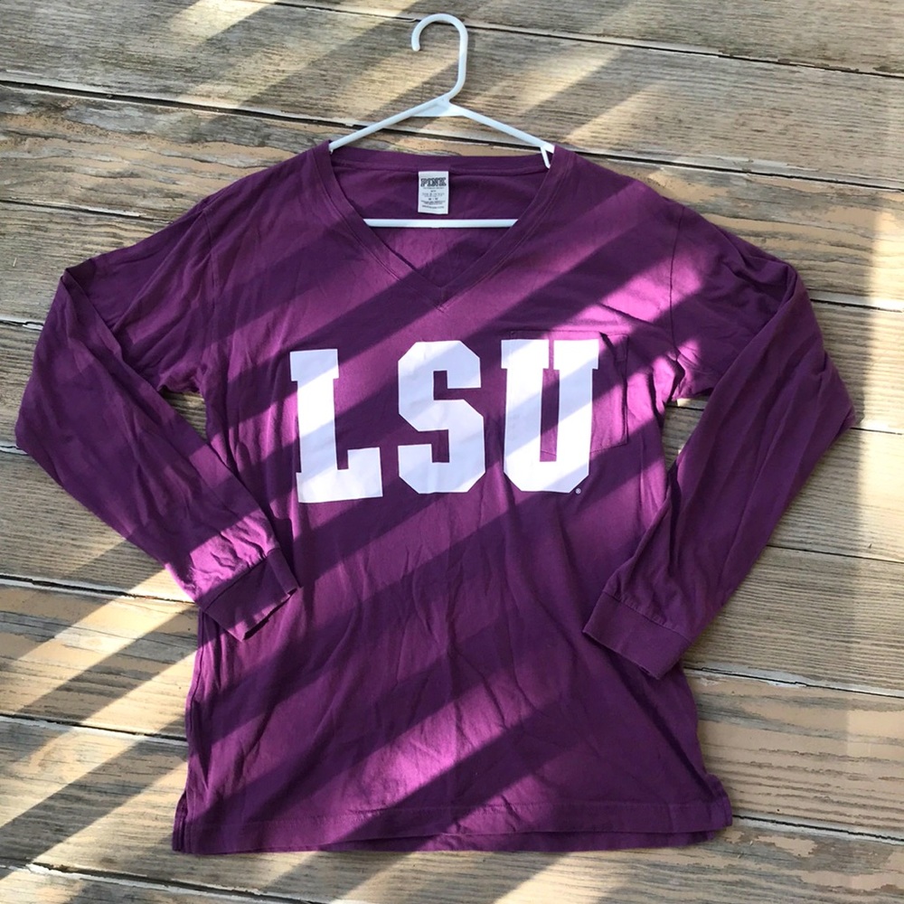 Victoria’s Secret LSU long sleeve tee